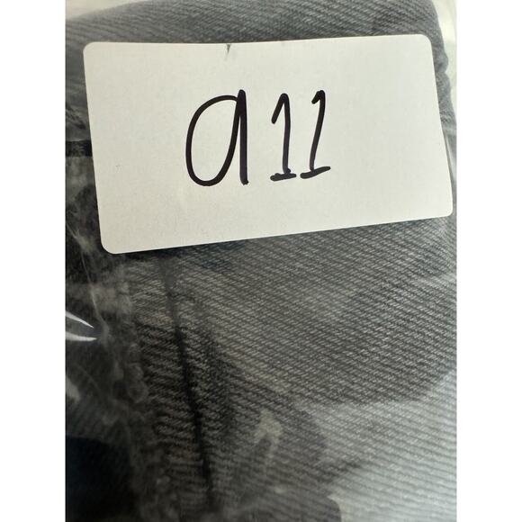 AGOLDE Jeans Womens Gray Riley Faded Mid Rise Button Fly Casual Denim Size 23 - Picture 15 of 15